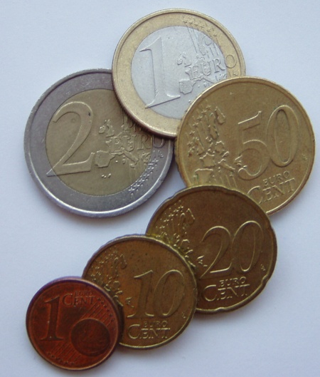 Õpime euromünte. Foto Virgo Kruve