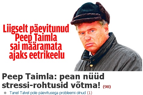 0808780-peep-taimla-tervisega-kimpus-slo-ekraan pilt SLÕ ja jutt http://www.ohtuleht.ee/index.aspx?id=319951