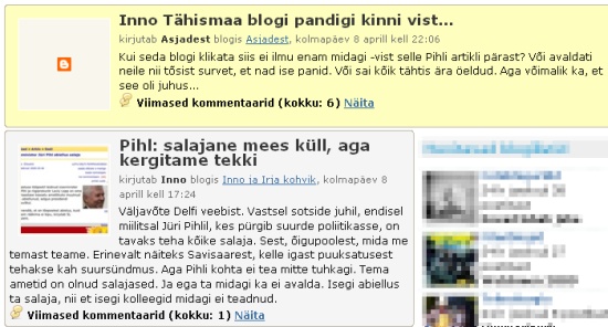 0808744-inno-blogi-sulgemine-loetav-teema Eilse blog.tr.ee lehe loetuim lugu oli I&I sulgemine, koos võimaliku aiendiga.