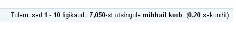 0808527 google otsing mihhail korb