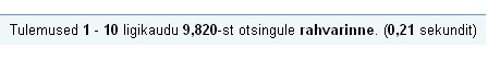 0808538 google otsing rahvarinne