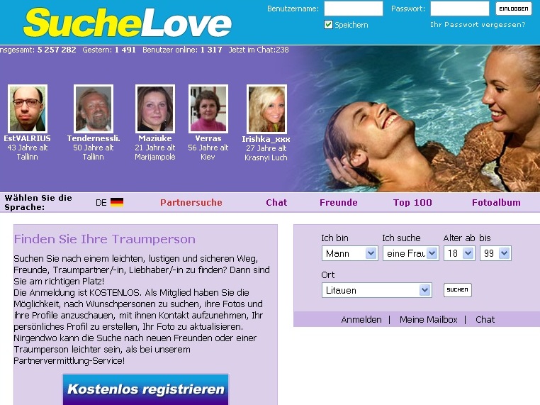 Saksa keelne suchelove.com 